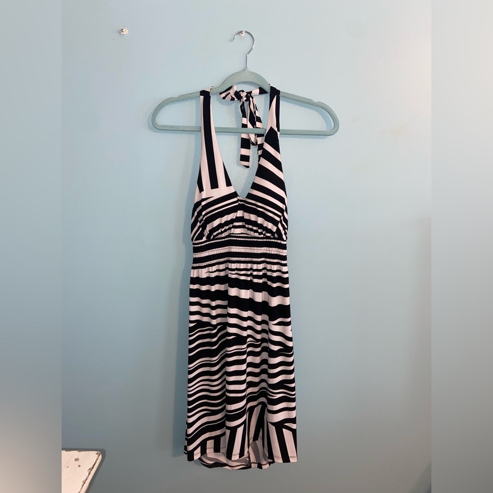 Y2K small halter dress
